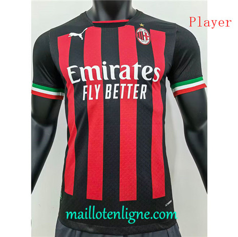 Thai Maillot Player AC Milan Domicile 2022/2023 E596