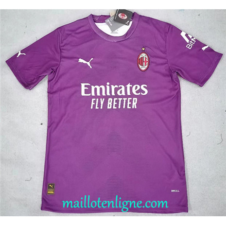 Thai Maillot AC Milan Maillot Gardien de but Pourpre 2022/2023 E598