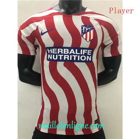 Thai Maillot Player Atletico Madrid Domicile 2022/2023 E135