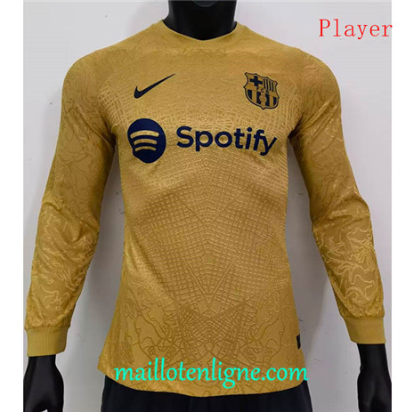 Thai Maillot Player Barcelone Exterieur Manche Longue 2022/2023 E145