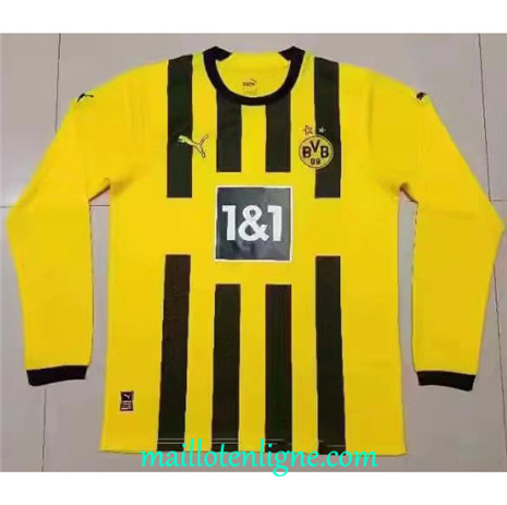 Thai Maillot Borussia Dortmund Domicile Manche Longue 2022/2023 E086