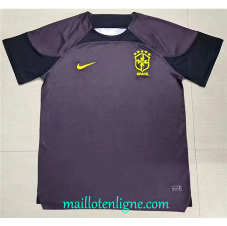 Thai Maillot Brésil Maillot Gardien de but 2022/2023 E379