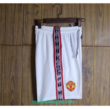 Thai Maillot Classic Manchester United Short Domicile 1998 E350