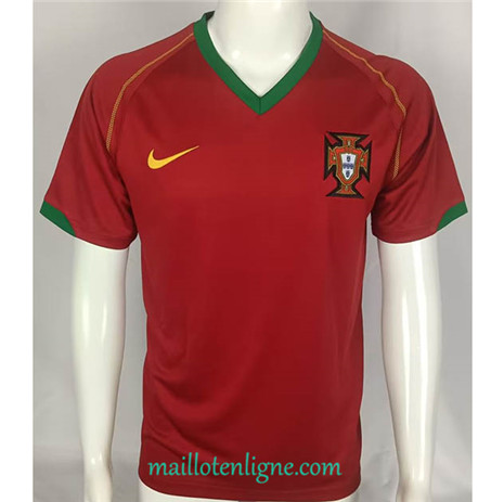 Thai Maillot Classic Portugal Domicile 2006 E338