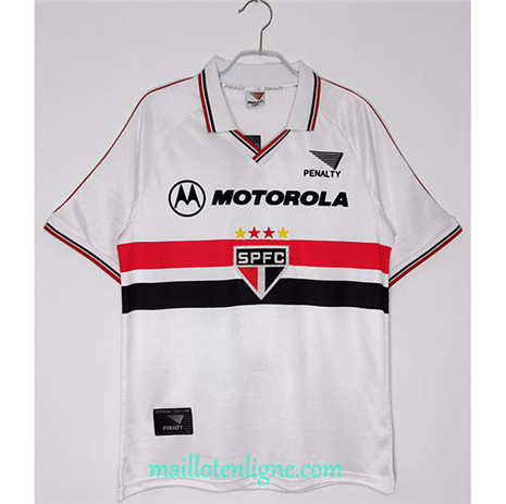 Thai Maillot Classic Sao Paulo Domicile 2000 E311