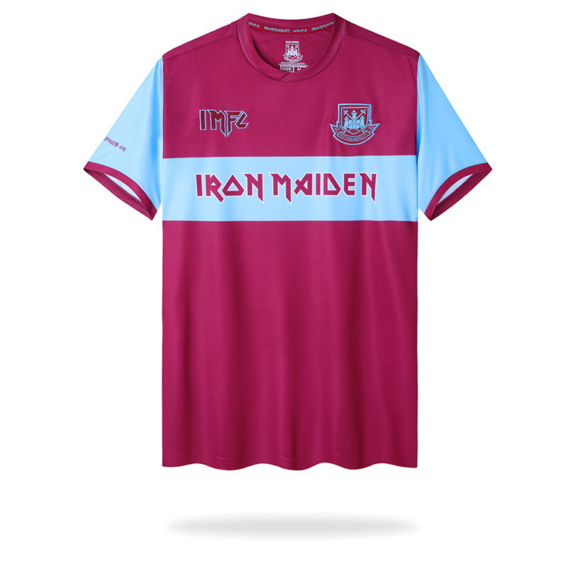 Thai Maillot Classic West Ham x Iron Maiden Domicile E357