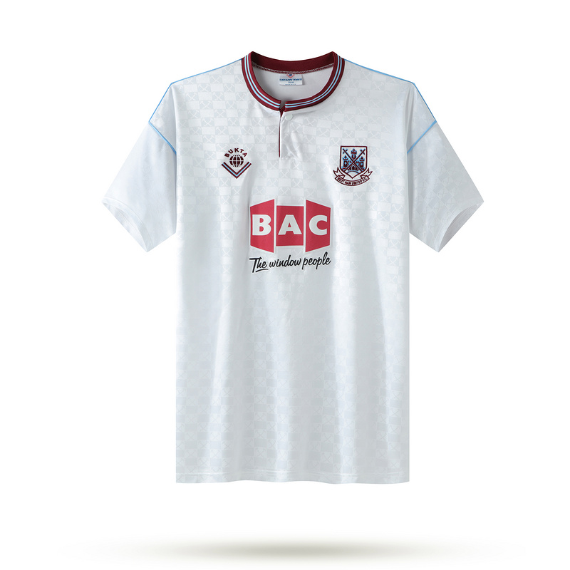 Thai Maillot Classic West Ham United Exterieur 1989-90 E359