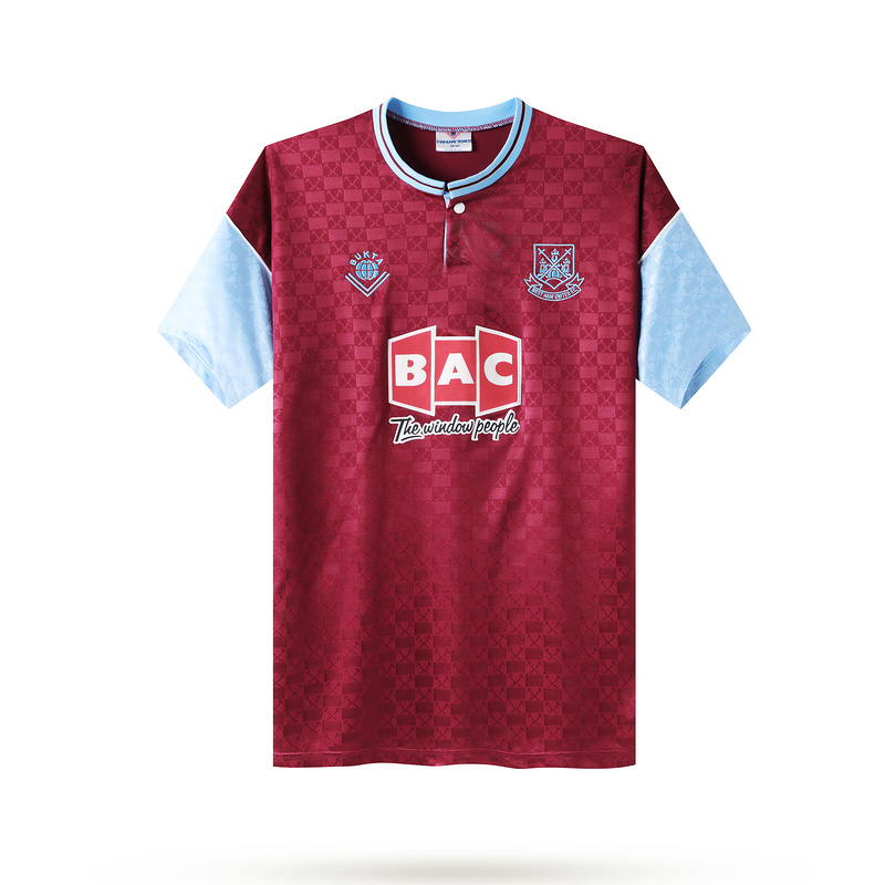 Thai Maillot Classic West Ham United Domicile 1989-90 E360