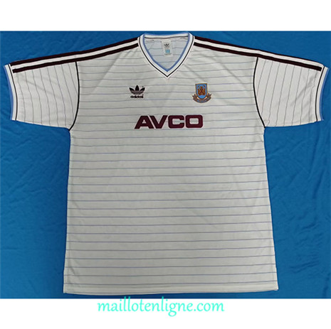 Thai Maillot Classic West Ham United Exterieur 1986 E365