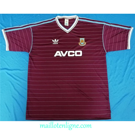 Thai Maillot Classic West Ham United Domicile 1986 E366