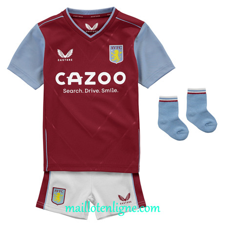 Thai Maillot Aston Villa Enfant Domicile 2022/2023 E1385