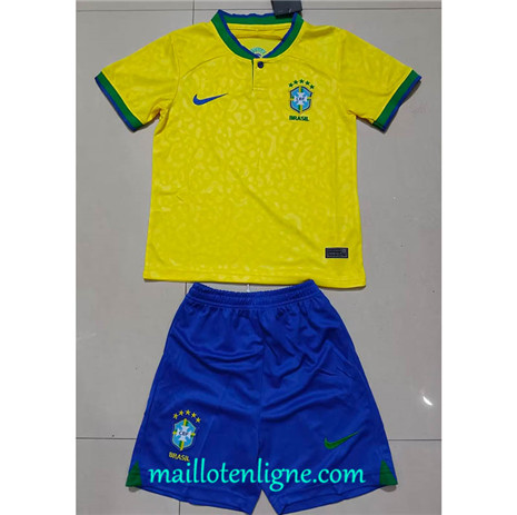 Thai Maillot Brésil Enfant Domicile 2022/2023 E1364