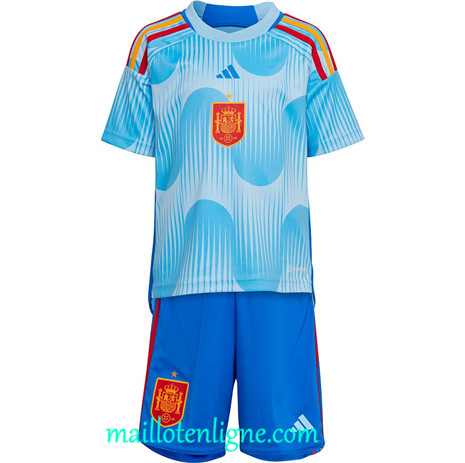 Thai Maillot Espagne Enfant Exterieur 2022/2023 E1367