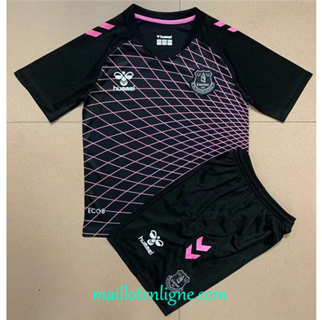 Thai Maillot Everton Enfant Gardien de but Noir 2022/2023 E1391