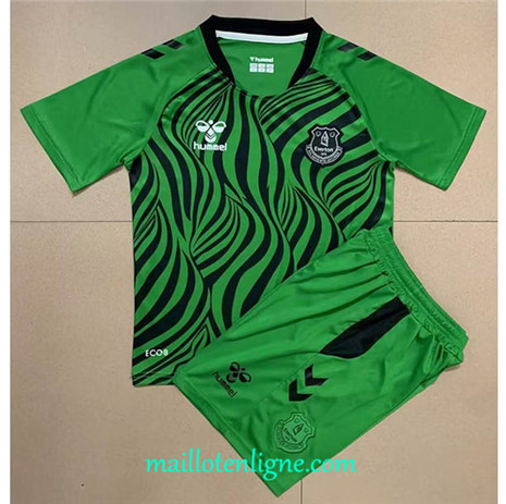 Thai Maillot Everton Enfant Gardien de but Vert 2022/2023 E1392