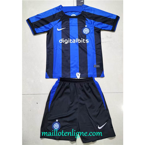 Thai Maillot Inter Milan Enfant Domicile 2022/2023 E1423