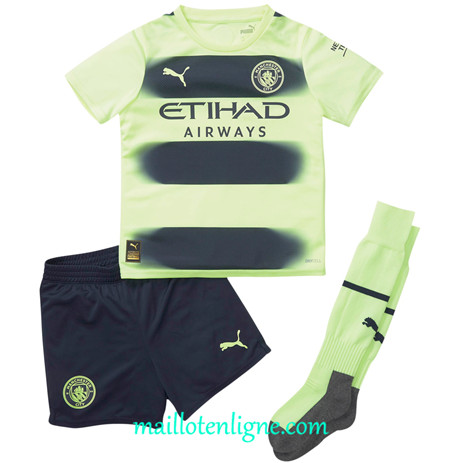 Thai Maillot Manchester City Enfant Third 2022/2023 E1399