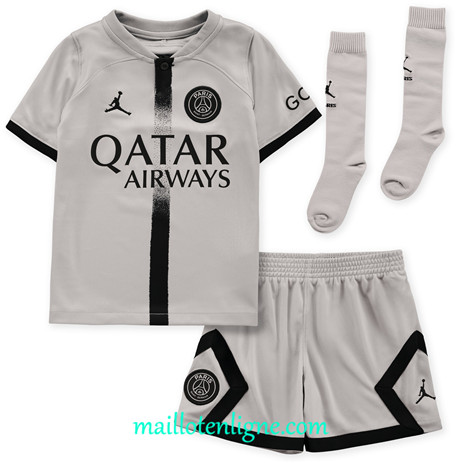 Thai Maillot PSG Enfant Exterieur 2022/2023 E1345