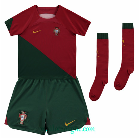 Thai Maillot Portugal Enfant Domicile 2022/2023 E1371