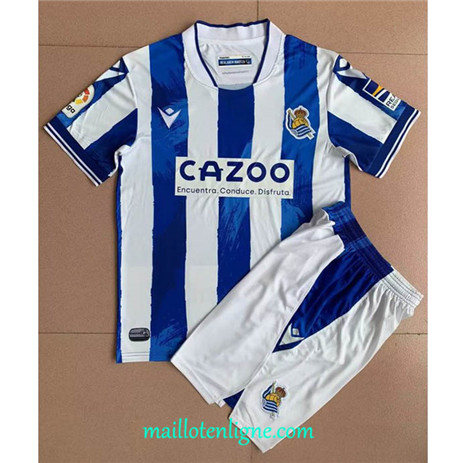 Thai Maillot Real Sociedad Enfant Domicile 2022/2023 E1327