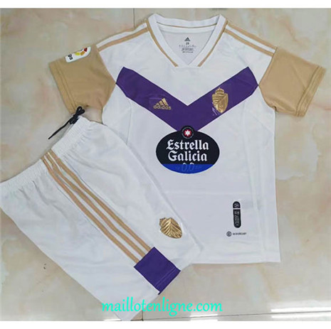 Thai Maillot Real Valladolid Enfant Domicile 2022/20235 E1331