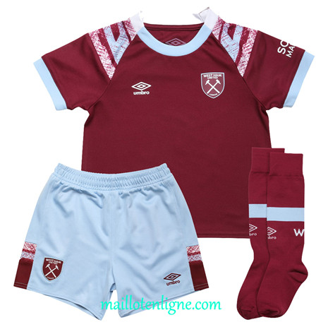 Thai Maillot West Ham United Enfant Domicile 2022/2023 E1418