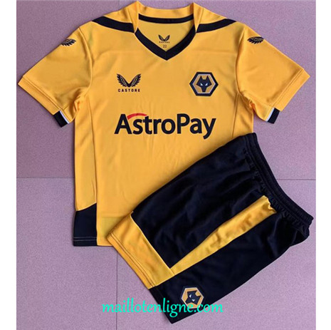 Thai Maillot Wolverhampton Enfant Domicile 2022/2023 E1419