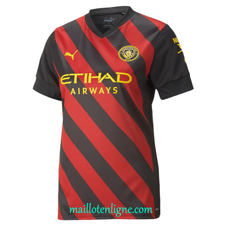 Thai Maillot Manchester City Femme Exterieur 2022/2023 E1448