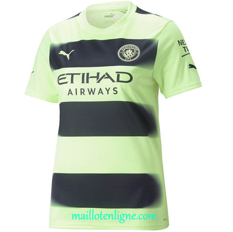 Thai Maillot manchester city Femme Third 2022/2023 E1447