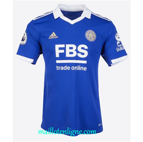 Thai Maillot Leicester city Domicile 2022/2023 E518