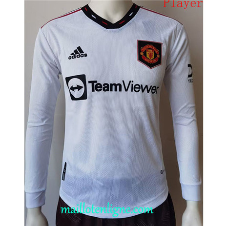 Thai Maillot Player Manchester United Exterieur Manche Longue 2022/2023 E539