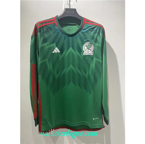 Thai Maillot Mexique Domicile Manche Longue 2022/2023 E391