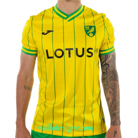 Thai Maillot Norwich City Domicile 2022/2023 E556