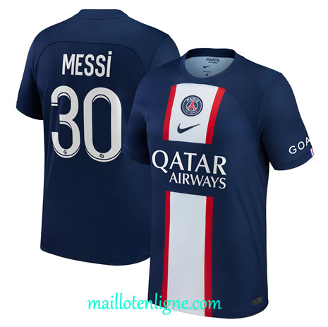 Thai Maillot PSG Domicile Messi 30 2022/2023 E240