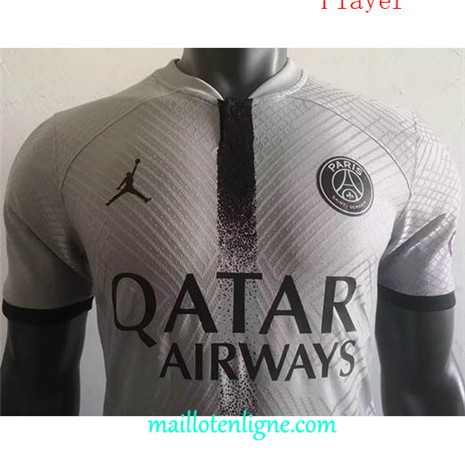 Thai Maillot Player PSG Gris 2022/2023 E252