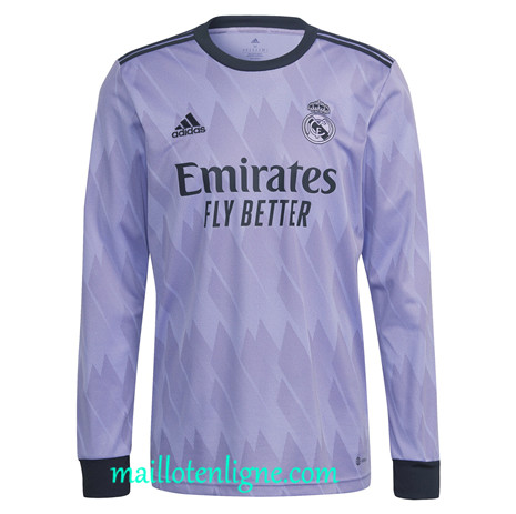 Thai Maillot Real Madrid Exterieur Manche Longue 2022/2023 E183