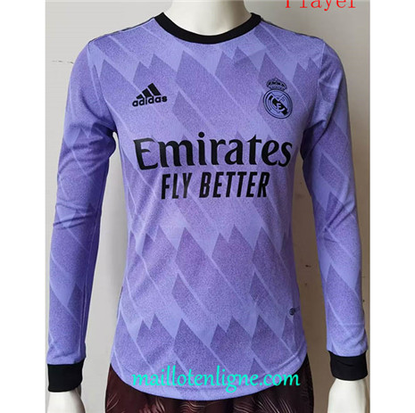 Thai Maillot Player Real Madrid Exterieur Manche Longue 2022/2023 E187