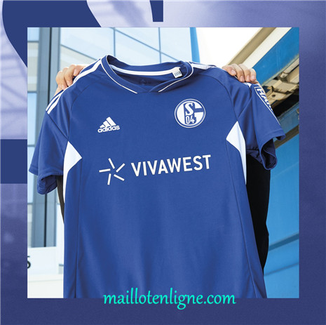 Thai Maillot Schalke 04 Domicile 2022/2023 E096