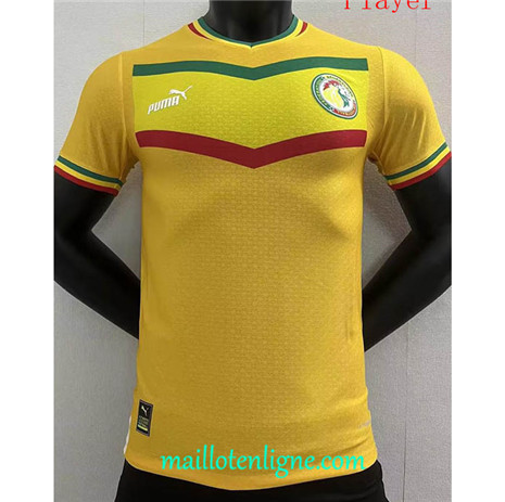 Thai Maillot Player Senegal Jaune 2022/2023 E463