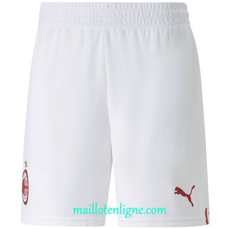 Thai Maillot AC Milan Exterieur Short Blanc 2022/2023 E687