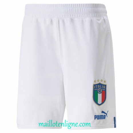 Thai Maillot Italie Domicile Short Blanc 2022/2023 E669