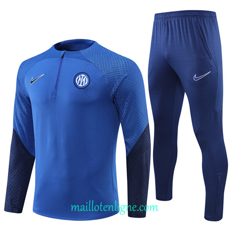 Thai Maillot Ensemble Player Inter Milan Survetement Bleu 2022/2023 E967