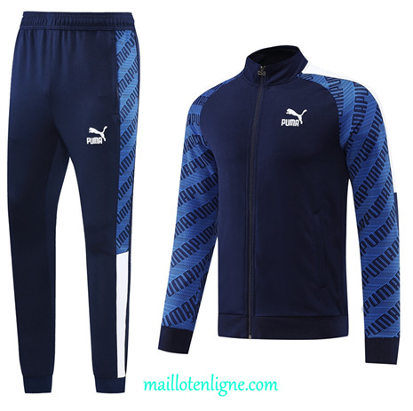 Thai Maillot Ensemble PUMA Veste Survetement Bleu Marine 2022/2023 E735