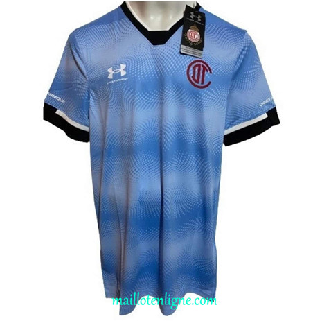 Thai Maillot Deportivo Toluca Maillot Bleu 2022/2023 E274