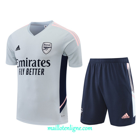 Thai Maillot Ensemble Arsenal + Short Training 2022/2023 E1218