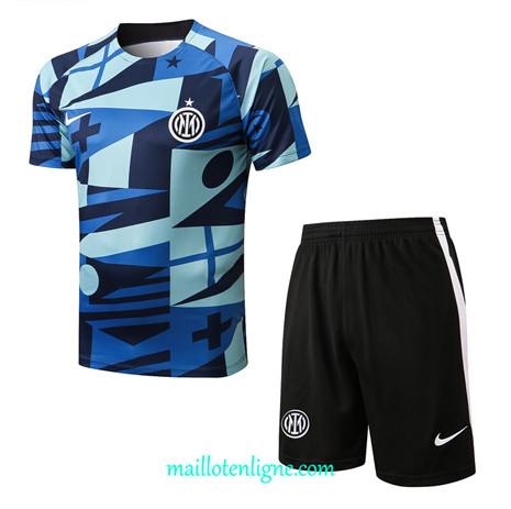 Thai Maillot Ensemble Inter Milan + Short Training 2022/2023 E1278