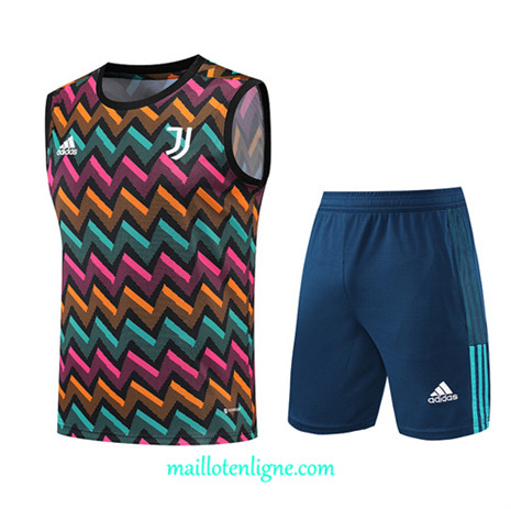 Thai Maillot Ensemble Juventus Debardeur Training 2022/2023 E1285