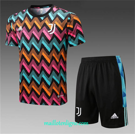 Thai Maillot Ensemble Juventus + Short Training 2022/2023 E1291