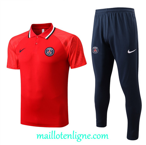 Thai Maillot Ensemble Paris PSG + Short Training Bleu Marine 2022/2023 E1173