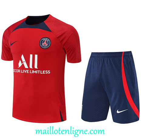 Thai Maillot Ensemble polo Paris Training Bleu 2022/2023 E1188